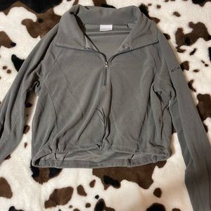 Columbia Cropped Glacial 1/4 Zip Fleece